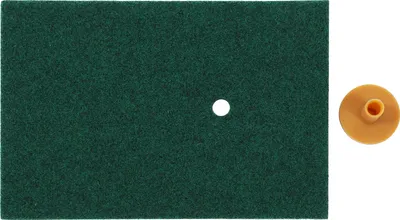 Image de Tapis d'entraînement au swing de golf 30 x 20 cm, tapis de practice d'intérieur avec gazon artificiel et tee, dessous antidérapant en EVA pour des exercices réalistes à la maison