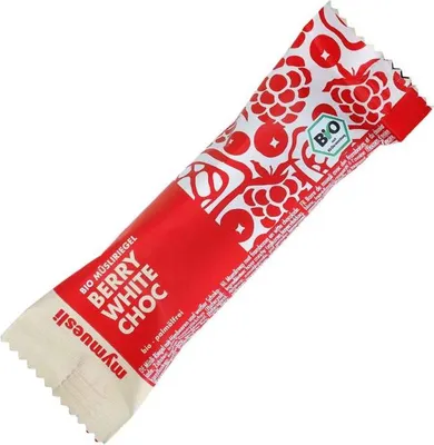 Produktbild von mymuesli Müsliriegel Berry White Choc  35g
