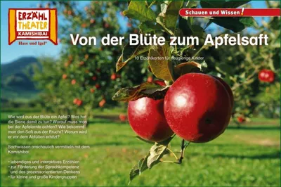Produktbild von Von der Blüte zum Apfelsaft / Kamishibai Bildkarten