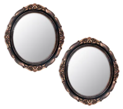 Productafbeelding van Decoratieve wandspiegel, vintage hangspiegel voor slaapkamer, woonkamer