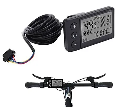 Productafbeelding van Display e-bike LCD - Voor stuur 22,2 mm - Waterdicht
