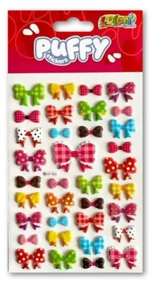 Obrázok produktu pre Naklejki puffy Bows - Penmate