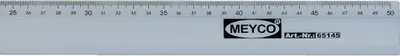Produktbild von MEYCO-Alulineal, 50cm, 4cm breit, in SB-Btl.,