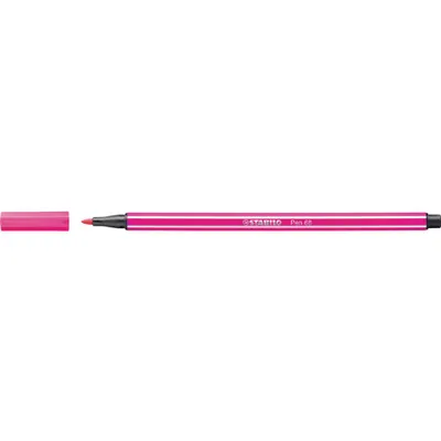 Produktbild von Premium-Filzstift - STABILO Pen 68 - Einzelstift - rosarot