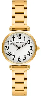 Produktbild von Perfect Damenuhr in Gold Perfect-PF01449