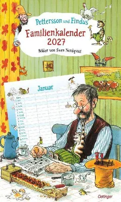 Produktbild von Pettersson und Findus. Familienkalender 2027
