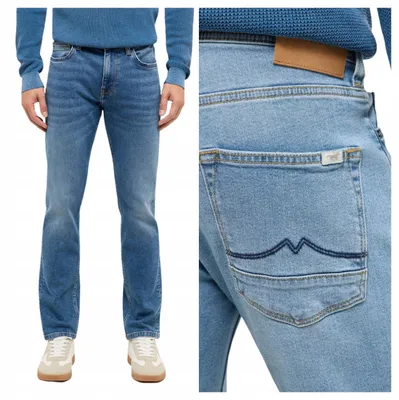 Immagine prodotto di Mustang | Jeans slim fit da uomo, colore denim blu, modello aderente, taglia W32 L32