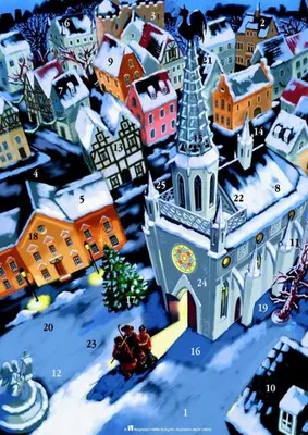 Produktbild von Tillmann, M: Die verschwundenen Hirten. Fensterbild-Adventsk