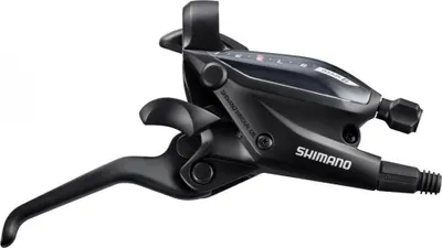Produktbild von SHIMANO Schalt-/Bremshebel ST-EF505 9-fach Rechts 3 Finger - 9-fach, Schwarz