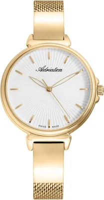Productafbeelding van Dameshorloge Adriatica A3744.1113Q, goudkleurig