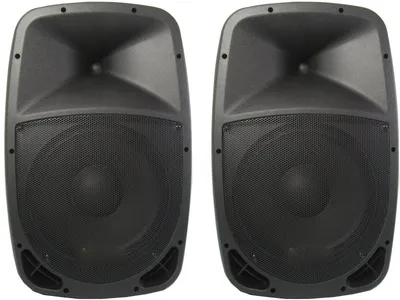 Produktbild von Das PA-SET 23 Powermixer Musikanlage DJ 2Wege Boxen USB Stativ Subwoofer 3600 W