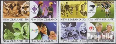 Produktbild von Briefmarken Neuseeland 2007 Mi 2397-2404 Achterblock (kompl.Ausg.) postfrisch Jahrestage