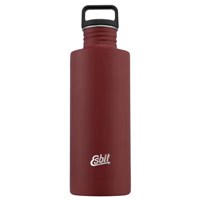 Produktbild von ESBIT SCULPTOR Edelstahl Trinkflasche, 1L, Burgundy Red