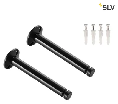 Obrázek produktu pro SLV 186640 STROPNÍ ZÁVĚS pro nízkonapěťový kabelový systém TENSEO černý 2 kusy