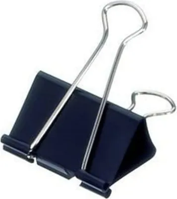 Produktbild von MAUL Foldback-Klemmer mauly® Federstahl Metall 6 Stück 40 mm schwarz
