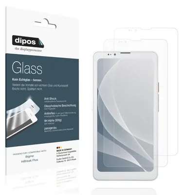 Image de 2x Protection ecrán pour Bigme HiBreak Plus mat Verre souple Film Protecteur 9H dipos