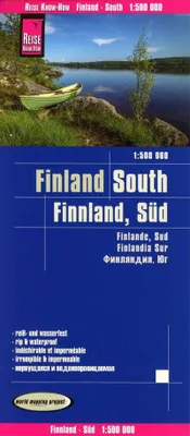 Image de Reise Know-How Carte de Finlande, Sud 1:500.000