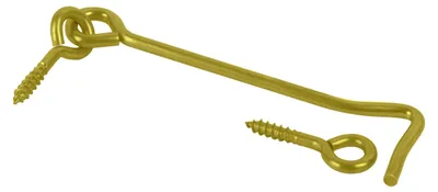 Produktbild von Hochwertiger Bauhaken für Türen aus verzinktem Stahl 200 mm