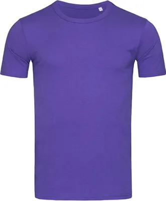 Produktbild von Stedman ST9020 | Crew Neck Herren T-Shirt Morgan - Farbe: Deep Lilac - Größe: XL