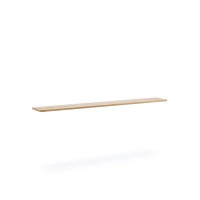 Produktbild von Hängeregal Eiche Craft 138 cm – Laminatplatte, Modernes Design für Wohnzimmer und Schlafzimmer