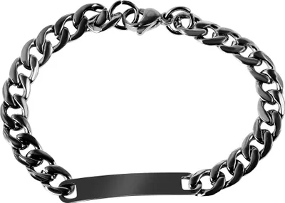 Produktbild von Akzent Identarmband, Edelstahl