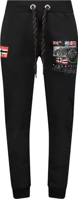 Image de Geographical Norway Pantalon de Jogging Hommes Noir WW5807H/GNO-BLACK Taille S