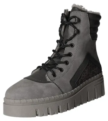 Imagen del producto de Botines para mujer Rieker, color gris, modelo Z8904-40