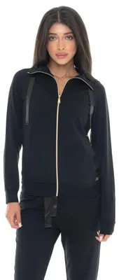Produktbild von Sweatshirt Damen Leone 1947 Apparel Stehkragen Reißverschluss