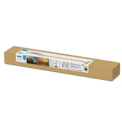 Produktbild von WiZ Pole-Stehleuchte, Wi-Fi/Bluetooth, Weiß, Wi-Fi 4 (802.11n), 802.11b, 802.11g, LED, Kunststoff, Nicht austauschbare(s) Leuchtmittel