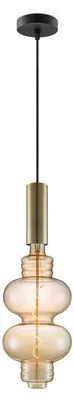 Produktbild von Home Sweet Home Hängeleuchte Bronze Saga Diabolo - G180 dimmbar E27 amber