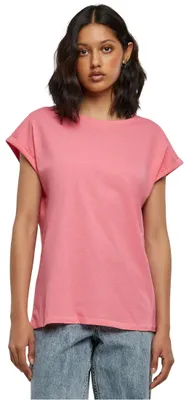 Image de Urban Classics, t-shirt pour femmes, modèle "Extended Shoulder Tee", t-shirt à encolure plongeante
