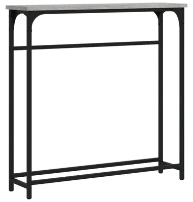 Obrázok produktu pre vidaXL Konzolový stolík Grey Sonoma 75x19,5x75 cm z umelého dreva