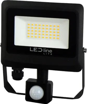 Produktbild von LITE Floodlight PHOTON 30W | IP65 Schutzart | 4000K Neutralweiß Licht | 3000lm 13,9 x 17,3 x 6,3cm | mit Bewegungsmelder