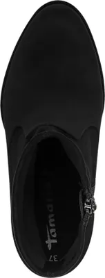 Produktbild von Tamaris Damen Stiefelette Textil mit samtig weicher Haptik 1-25057-43, Größe:36 EU, Farbe:Schwarz
