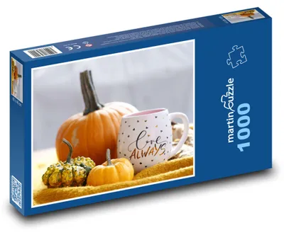 Obrázek produktu pro Puzzle 1000 Podzim - čas na čaj - martinpuzzle