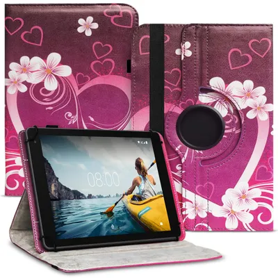 Produktbild von Tablet Tasche für OSCAL Pad 30 Hülle Schutzhülle Case Cover 360 Grad DrehbarFarbe Uni 360 Taschen:Motiv 2
