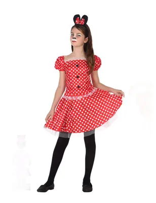 Produktbild von Maus - Kostüm für Mädchen 5-6 Jahre (115/130 cm)