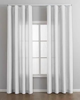Produktbild von Vorhang Cationic mit Wellenband »Wien« HxB 245x145 cm Weiß 1:2 Wellenband Bleibandabschluß Knitterarm Wellenfall 2025110