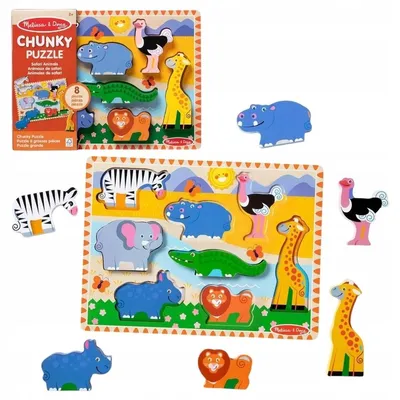Image de Puzzles en bois Melissa & Doug différents types