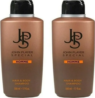 Produktbild von John Player Special Homme Hair & Body Shampoo 2 x 500 ml