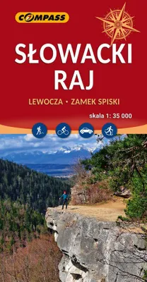 Zdjęcie produktu dla Słowacki Raj 1:35 000. Mapa turystyczna. Wydana w 2025 r. Kompass