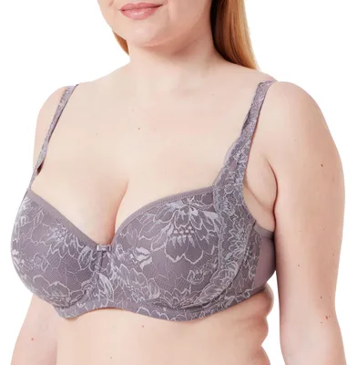 Produktbild von Triumph Amourette Charm Conscious WHP02, Farbe: Pigeon Grey 9J/3091, Größe: 85B Bügel-BH mit Halbschale und Einlage