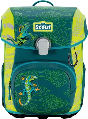 Produktbild von Scout Neo Schulranzen-Set 4 teilig Exklusiv Superflash Extreme Lizard