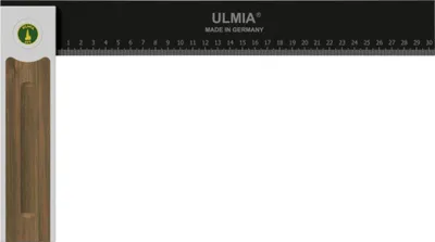 Obrázok produktu pre Ulmia Präzisions Winkel 350mm Alu-Line Präzisionsjustierschraube Schreinerwinkel