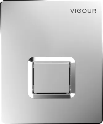 Produktbild von VIGOUR TEES Urinal-Betätigungsplatte, chrom
