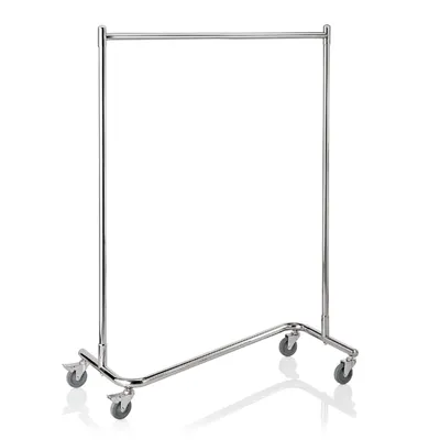 Image de Chariot portemanteau, en forme de Z, 120 x 54,5 x 172,5 cm