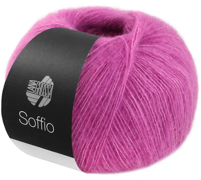 Produktbild von Lana Grossa - Soffio 0002 fuchsia