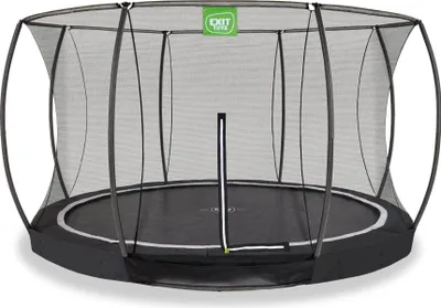 Produktbild von EXIT Black Edition Trampolin ø366cm, Bodentrampolin, Rund, für Kinder, Schwarz