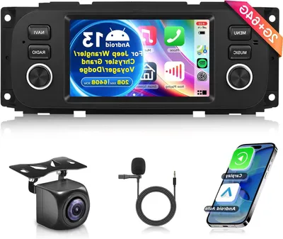 Produktbild von Android 2DIN Autoradio – Navigationssystem – Touchscreen-Radio – Multimedia-Player – Autoradio – Android 13
