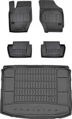 Image de Tapis de sol et tapis de coffre 3D SET Citroën C4 1 à hayon 2004-2010